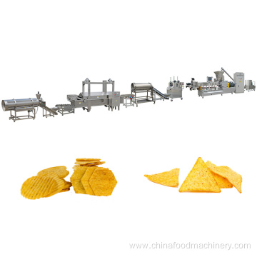 Doritos corn chips making extruder machine equipment